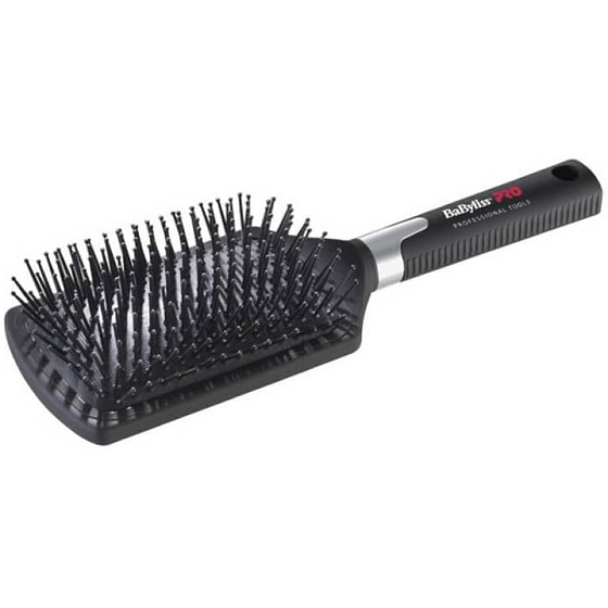 BaByliss Pro Babnb2e Professional Tools große flache Kämmbürste für mittleres und langes Haar 25 cm