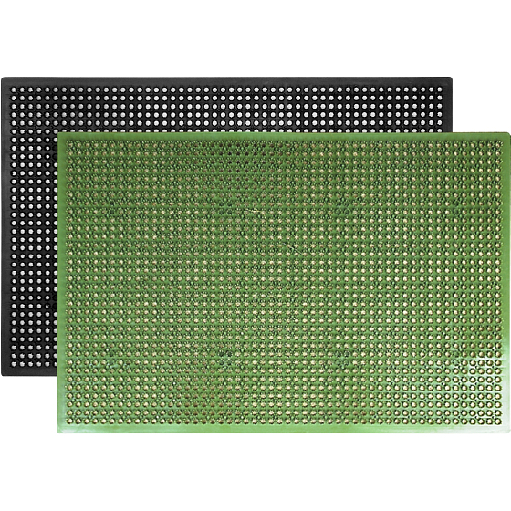 Spokarmatte Gras, 59 x 39 cm, Dicke 11 mm