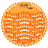 Fre Pro Wave Mango duftendes Urinal-Sieb orange 19 x 20,3 x 1,9 cm 52 g