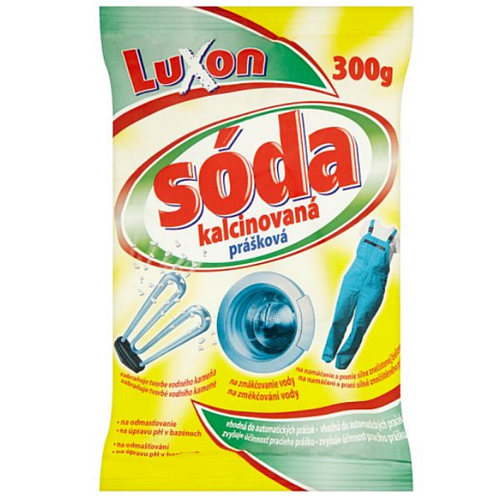 Luxon Soda Kalziniertes Pulverpräparat zum Erweichen und Einweichen von Wasser 300 g
