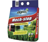 Agro Mech-Stop-Produkt zur Beseitigung von Moos im Rasen mit einem Beuteleffektbeutel von 3 kg