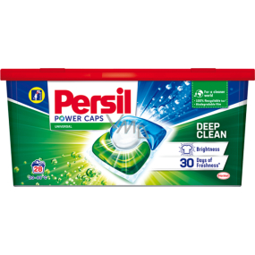 Persil Power Caps Universal-Kapseln zum Waschen aller Arten von Wäsche 28 Dosen