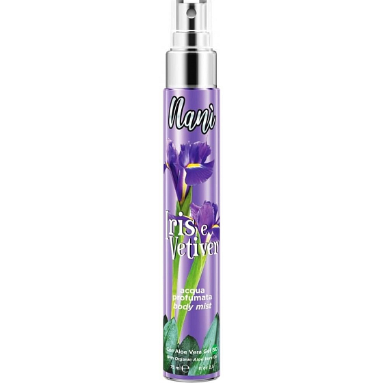Nani Iris & Vetiver Körpernebel für Frauen 75 ml