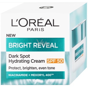 Loreal Paris Bright Reveal SPF 50 Feuchtigkeitspflege zur Korrektur dunkler Flecken 50 ml