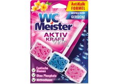 WC Meister Aktiv Kraft exotische Blumen WC Block, 45 g