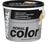 REMAL Color Künstlerfarbe für Wände 190 dunkelgrau, 5 + 1 kg