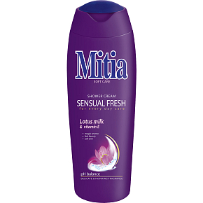 Mitia Soft Care Sensual Fresh Duschcreme, 400 ml