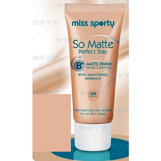 Miss Sports So Matte Perfect Stay Make-up 002 Mittel 30 ml