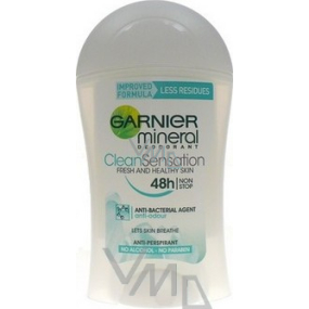 Garnier Mineral Clean Sensation Antitranspirant Deodorant Stick für Frauen 40 ml