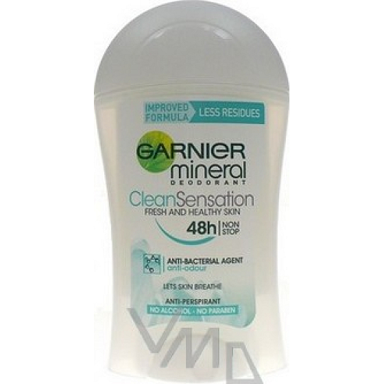 Garnier Mineral Clean Sensation Antitranspirant Deodorant Stick für Frauen 40 ml
