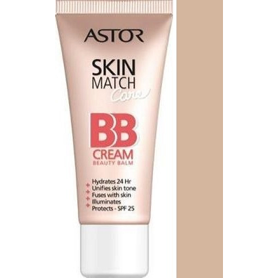 Astor SkinMatch Care 5in1 SPF25 BB Creme 100 Elfenbein 30 ml