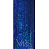 Zöllner Geschenkpapier 70 x 150 cm Holographisches Blau