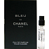 Chanel Bleu de Chanel parfümiertes Wasser für Männer 2 ml mit Spray, Fläschchen