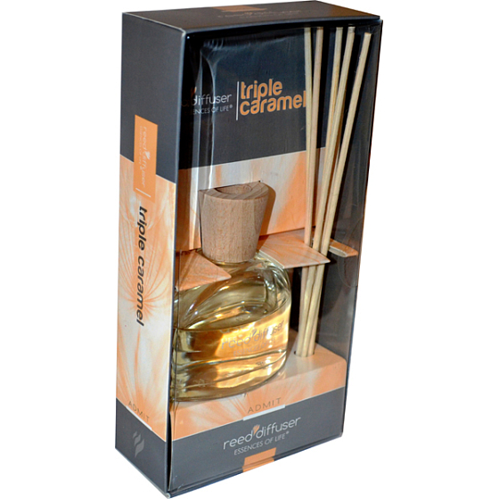 Reed Diffuser Triple Caramel Räucherstäbchen Lufterfrischer 50 ml