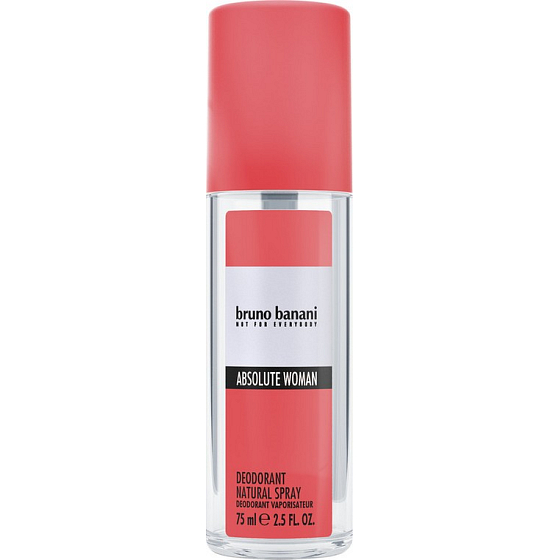 Bruno Banani Absolut parfümiertes Deodorantglas für Frauen 75 ml