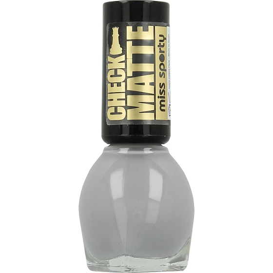 Miss Sports Check Matte Nagellack 001 7 ml