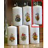 Lima Frühlingsmotiv Hasenkerze weißer Zylinder 50 x 100 mm 1 Stück
