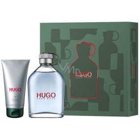 Hugo Boss Hugo Man Eau de Toilette 200 ml + Duschgel 100 ml, Geschenkset