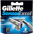 Gillette Sensor Excel Ersatzklingen für Herren 3 Stück