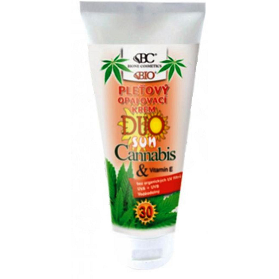 Bione Cosmetics Duo Sun Cannabis von 30 Haut Sonnenschutz 60 ml