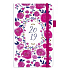 Albi Diary 2019 Tasche mit Gummirosen 9,5 x 15 x 1,3 cm