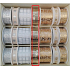 Nekupto Weihnachtsband, gold 25 mm x 2,5 m YM 008 1 Stück