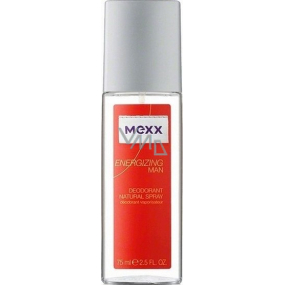 Mexx Energizing Man parfümiertes Deodorantglas 75 ml Tester