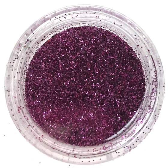 Professionelle Nageldekorationen glitzern rosa dunkel 132