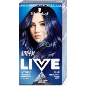 Schwarzkopf Live Urban Metallics Haarfarbe U67 Blue Mercury
