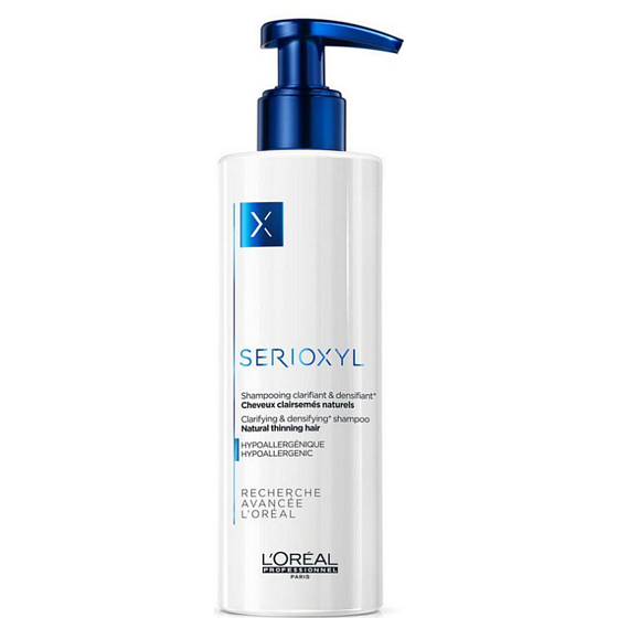 Loreal Paris Professionnel Serioxyl Clarifying & Densifying Natural Thinning Hair stärkendes Shampoo für natürliches dünner werdendes Haar 250 ml