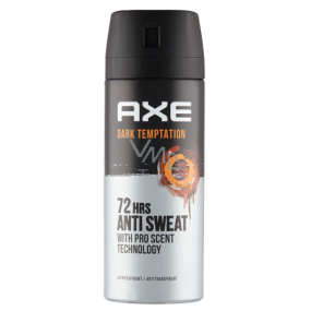 Axe Dark Temptation Antitranspirant Deodorant Spray mit 72-Stunden-Effekt für Männer 150 ml
