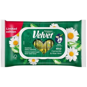 Samt Kamille & Aloe Vera Feuchtigkeits-Toilettenpapier 42 Stück