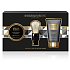Baylis & Harding Schwarzer Pfeffer und Ginseng Rasiercreme 100 ml + After Shave Balsam 50 ml + Rasierpinsel, Kosmetikset für Männer