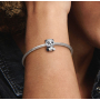 Sterling Silber 925 Niedlicher Pandabär, Perle am Tierarmband
