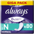 Always Normal Fresh Protection Pantoffel Intim Pads ohne Parfüm 80 Stück