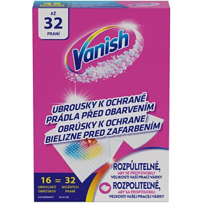 Vanish Color Protect Tücher 16 Stk. (32 Wäschen)