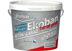 Detecha Ekoban Forte Plus barva na dřevo i beton, RAL 7035 světle šedá, 5 kg