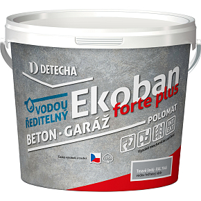 Detecha Ekoban Forte Plus Holz- und Betonfarbe, RAL 7035 lichtgrau, 5 kg