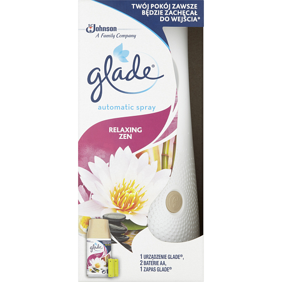 Glade Raumspray Automatisch Relaxing Zen, 269 ml