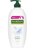 Palmolive Naturals Milk Sensitive Protein Duschgel Pumpflasche, 750 ml