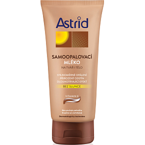 Astrid Selbstbräunungsmilch für Gesicht und Körper, 200 ml
