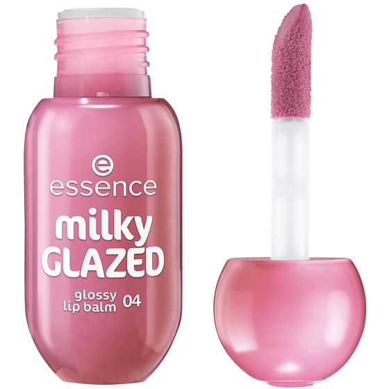 Essence glänzender Lippenbalsam Milky GLAZED 04 Berry Au Lait 4 ml