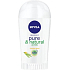 Nivea Pure & Natural Action mit Jasminduft Antitranspirant Deo-Stick für Frauen 40 ml