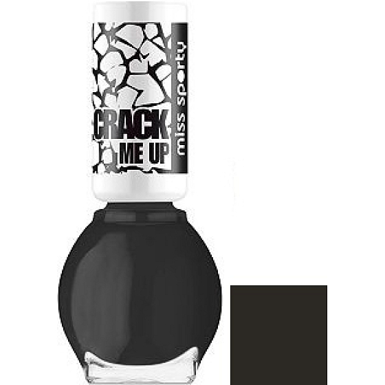Miss Sports Crack Me Up Nagellack Schwarz 7 ml