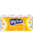 Big Soft Toilettenpapier Kamille, 8 Rollen, 16,5 m Rolle
