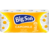 Big Soft Toilettenpapier Kamille, 8 Rollen, 16,5 m Rolle