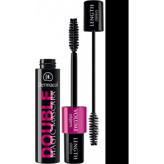 Dermacol Double Magic Mascara Schatten schwarz 7,5 ml