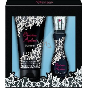 Christina Aguilera Unvergessliches Parfümwasser für Frauen 15 ml + Duschgel 50 ml, Geschenkset