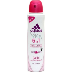 Adidas Cool & Care 48h 6in1 Antitranspitant Deodorant Spray für Frauen 150 ml