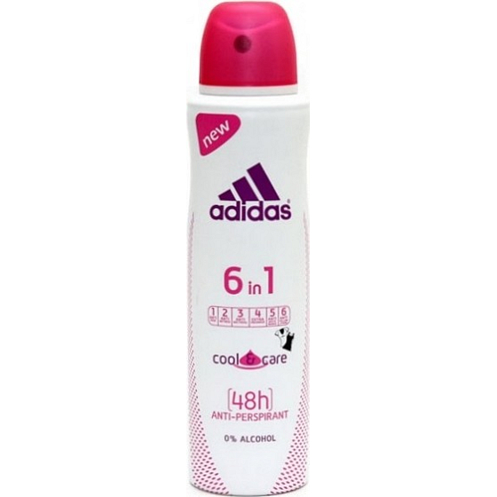 Adidas Cool & Care 48h 6in1 Antitranspitant Deodorant Spray für Frauen 150 ml